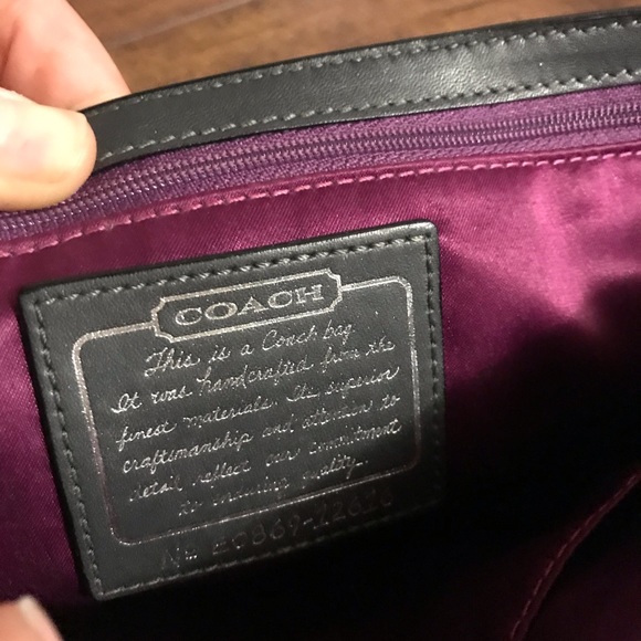 SOLD Coach purse - Picture 3 of 8